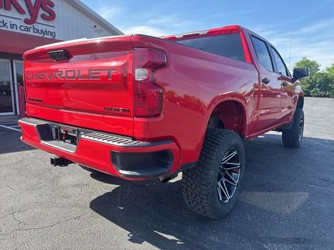 Used 2022 Chevrolet Silverado 1500 Custom w/ LPO, Dark Essentials Package AWD/4WD image 3