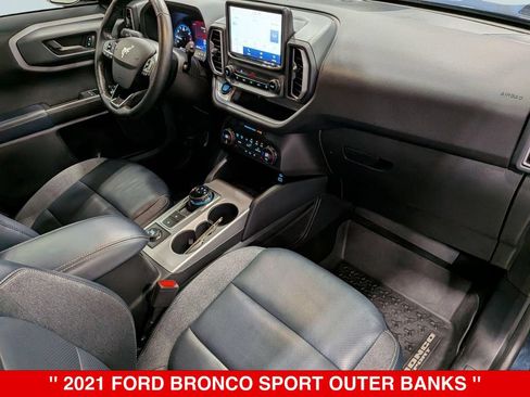 Used 2021 Ford Bronco Sport Outer Banks w/ Outer Banks Package (96D) AWD/4WD image 33