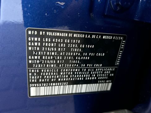 Certified 2024 Volkswagen Taos S FWD image 43