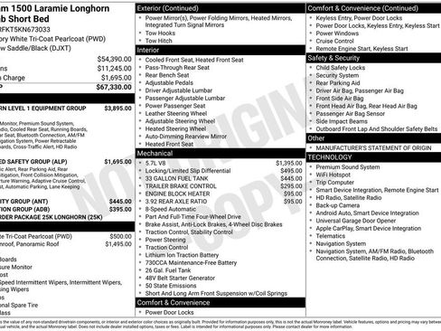 Used 2019 RAM 1500 Limited AWD/4WD image 33