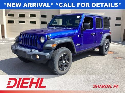 Used 2020 Jeep Wrangler Unlimited Sport S AWD/4WD image 3