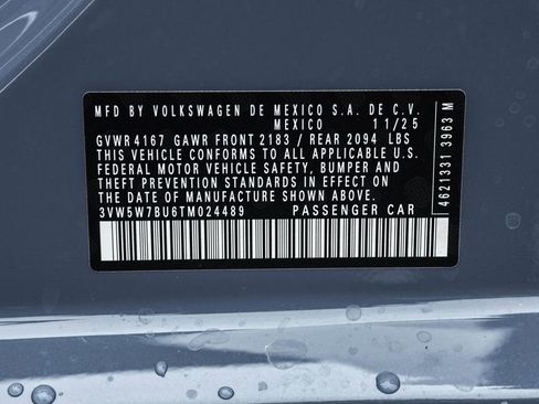 New 2026 Volkswagen Jetta S image 43