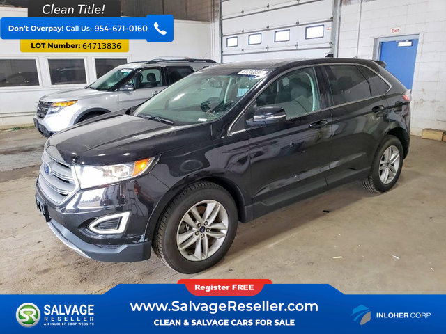 Used 2016 Ford Edge SEL w/ Class II Trailer Tow Package AWD/4WD image 1