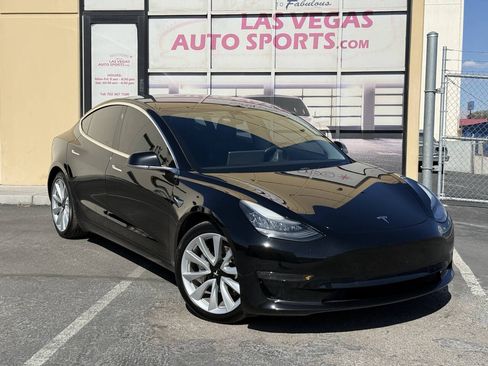 Used 2018 Tesla Model 3 Long Range AWD/4WD image 2