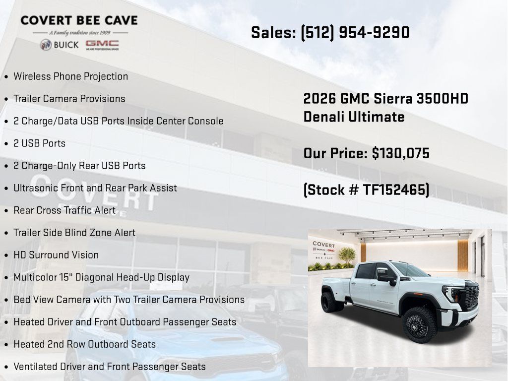 New 2026 GMC Sierra 3500 Denali Ultimate AWD/4WD image 38