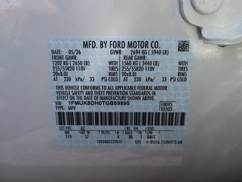 New 2026 Ford Explorer Active w/ Active Comfort Package AWD/4WD image 37