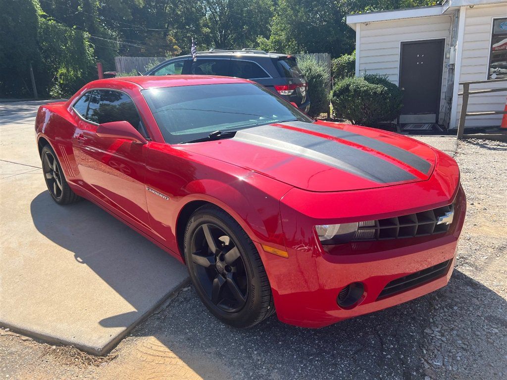 Used 2013 Chevrolet Camaro LS w/ Black Rally Stripe Package RWD image 3