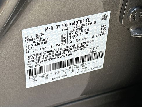 New 2026 Ford Explorer Active RWD image 20