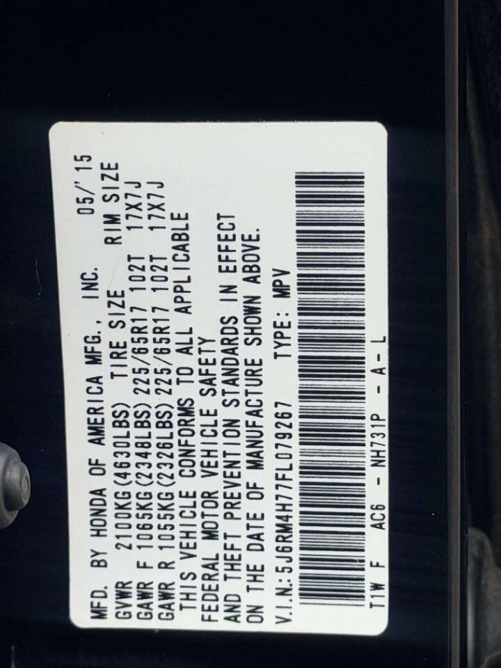 Used 2015 Honda CR-V EX-L image 17