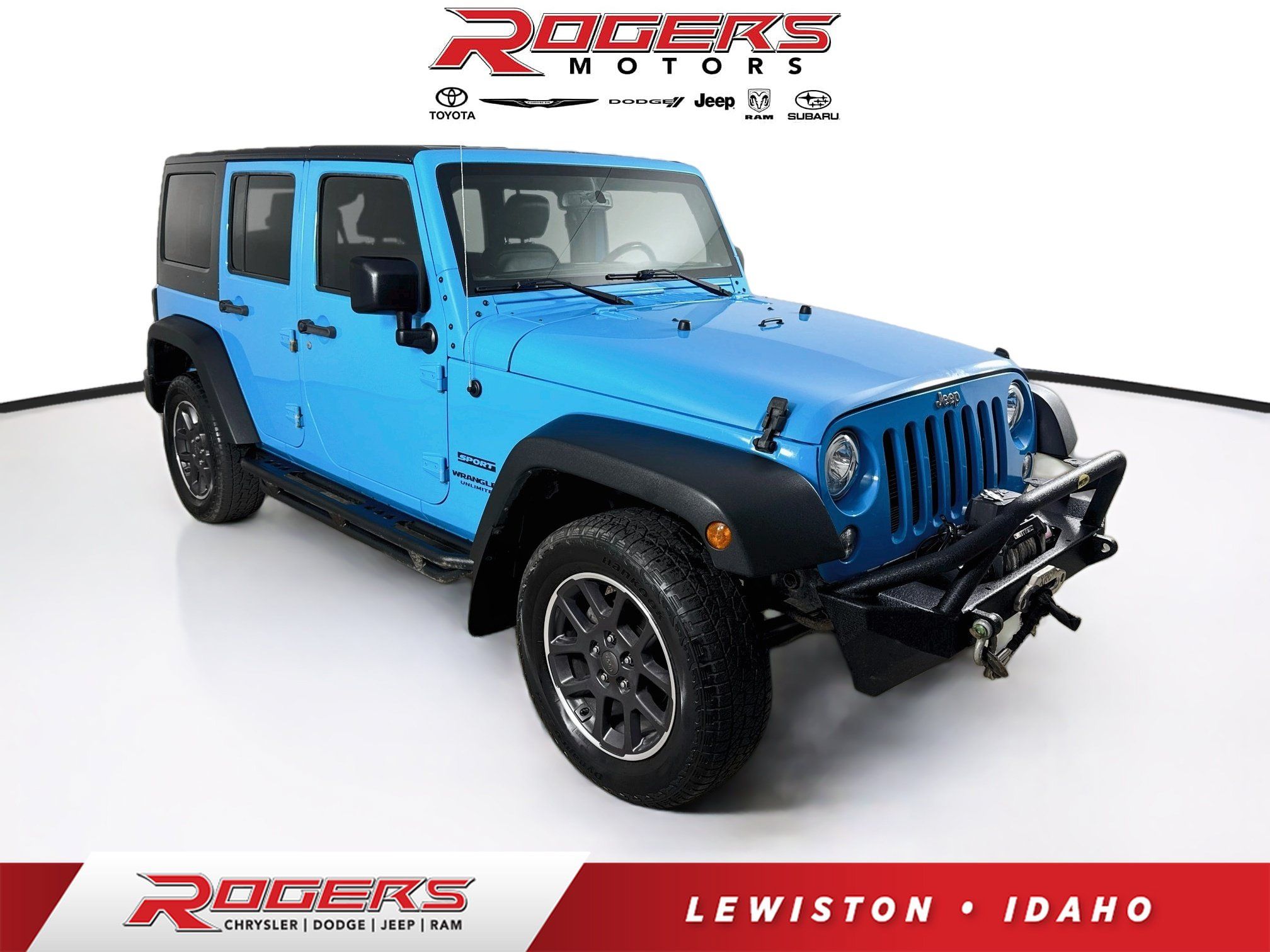 Used 2017 Jeep Wrangler Unlimited Sport w/ Quick Order Package 24S AWD/4WD image 1