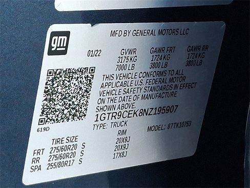 Certified 2022 GMC Sierra 1500 Elevation w/ LPO, Elevation Black Package image 25