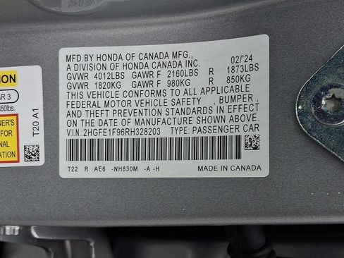 Used 2024 Honda Civic Touring image 28