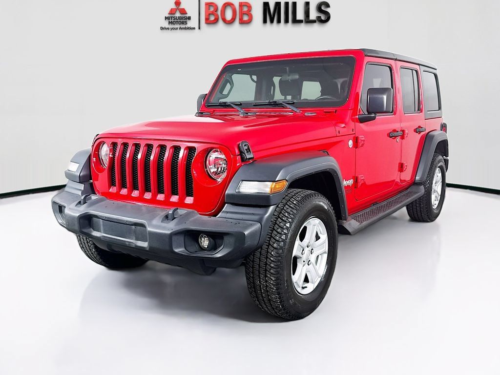 Used 2018 Jeep Wrangler Unlimited Sport S AWD/4WD image 3