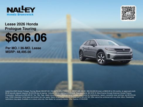 New 2026 Honda Prologue Touring image 3