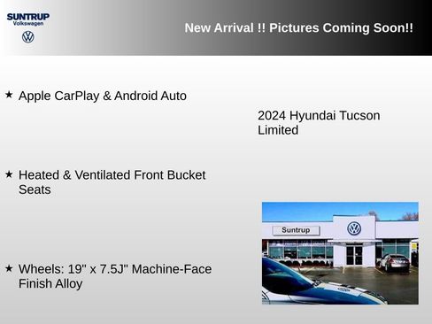 Used 2024 Hyundai Tucson Limited AWD/4WD image 3