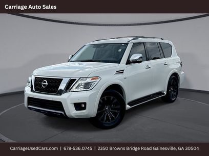 Used 2019 Nissan Armada Platinum w/ Captain's Chairs Package