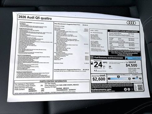 New 2026 Audi Q5 Premium Plus AWD/4WD image 14