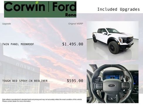 Certified 2024 Ford F150 Raptor AWD/4WD image 3