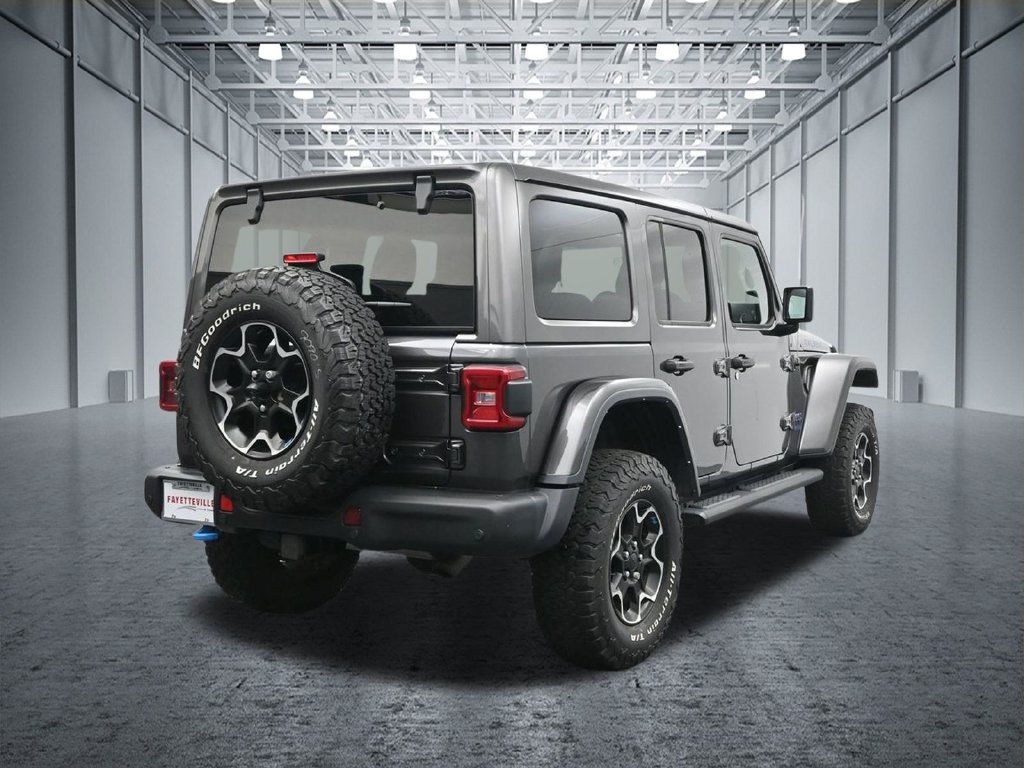 Used 2021 Jeep Wrangler Unlimited Rubicon 4xe w/ Steel Bumper Group AWD/4WD image 5