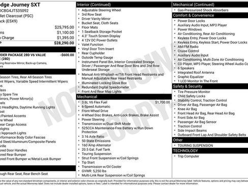 Used 2018 Dodge Journey SXT image 9