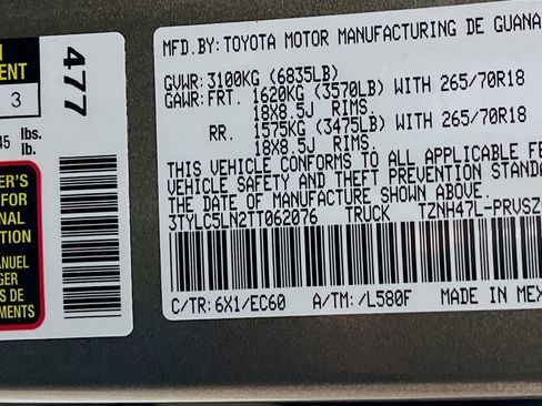 New 2026 Toyota Tacoma 4x4 Double Cab Hybrid image 23