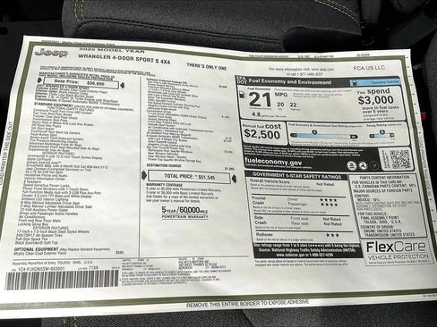 New 2025 Jeep Wrangler Sport S image 14