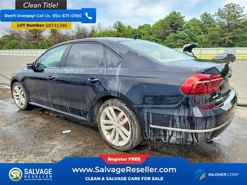 Used 2019 Volkswagen Passat 2.0T Wolfsburg w/ Wheels & Sunroof Package FWD image 3