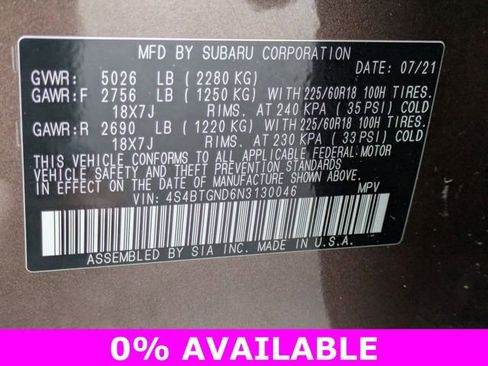 Used 2022 Subaru Outback Limited XT image 35