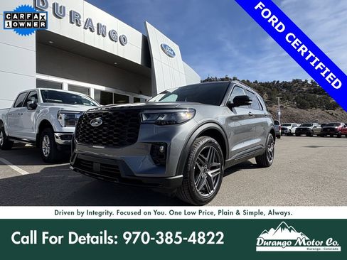 Certified 2025 Ford Explorer ST-Line w/ ST-Line Street Pack image 1