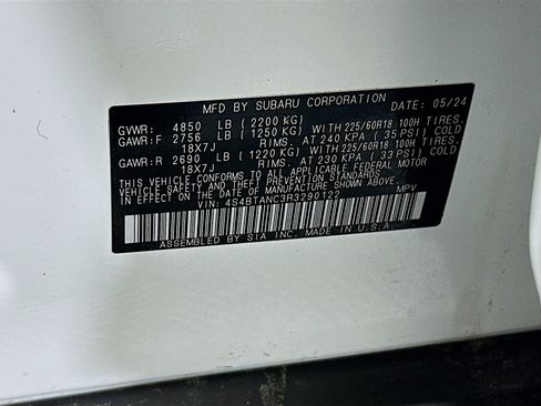 Used 2024 Subaru Outback Limited image 12