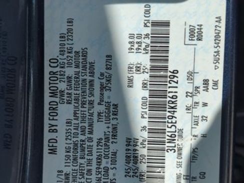 Used 2019 Lincoln MKZ Reserve w/ Luxury Package FWD image 30