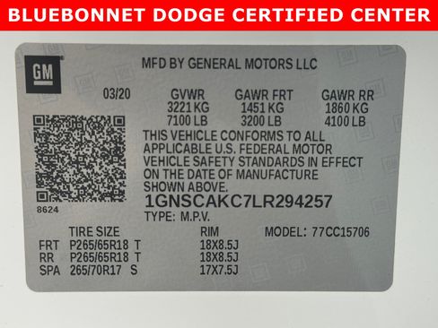 Used 2020 Chevrolet Tahoe LS RWD image 23