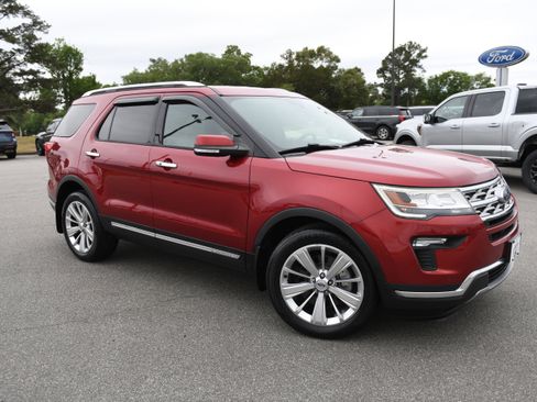 Used 2019 Ford Explorer Limited w/ Class III Trailer Tow Package FWD image 1