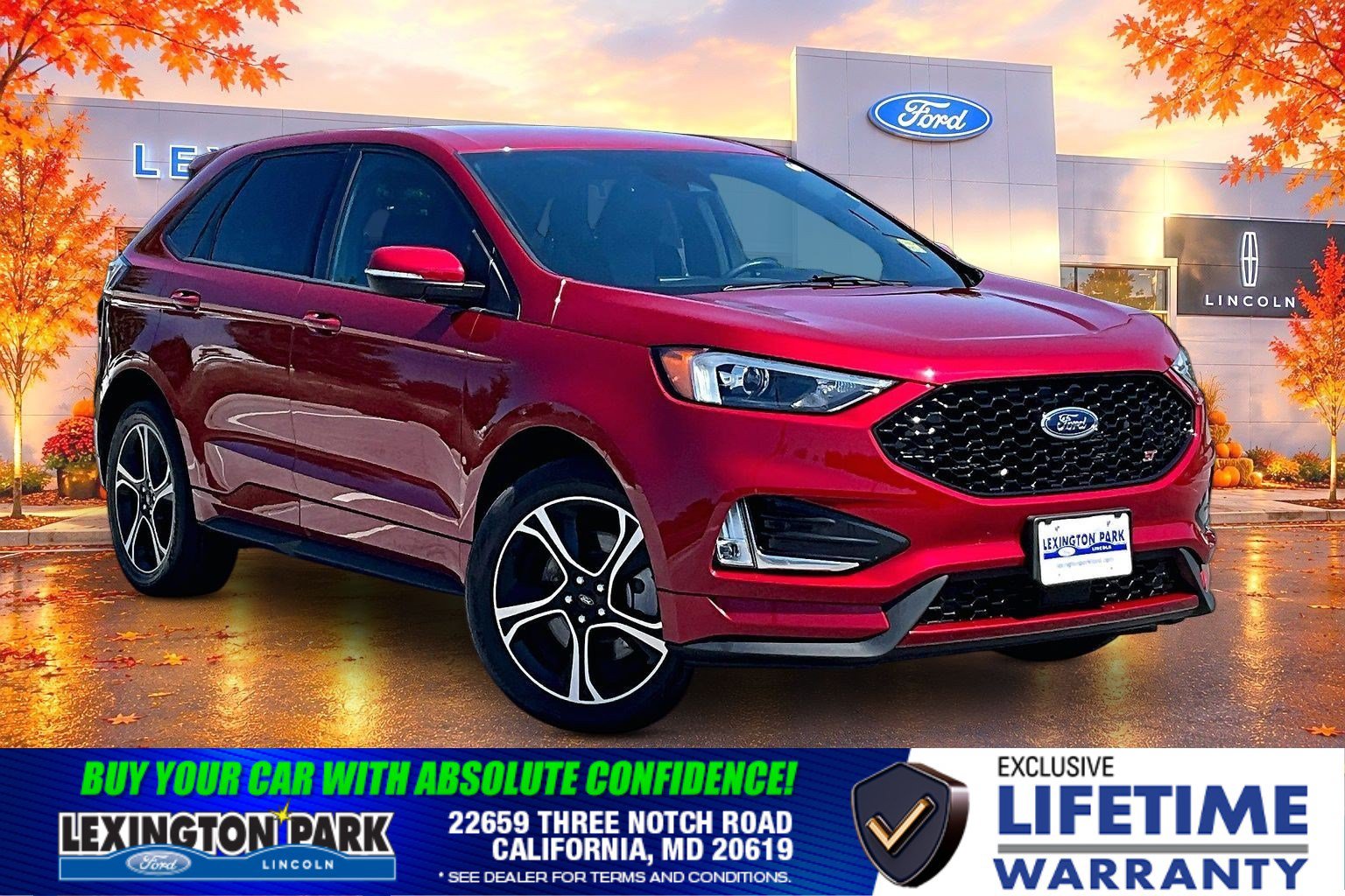 Certified 2023 Ford Edge ST AWD/4WD image 1