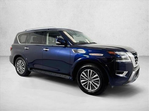 Used 2024 Nissan Armada SL w/ Captain's Chairs Package RWD image 3