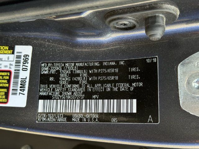 Used 2019 Toyota Sequoia SR5 w/ Premium Package RWD image 36