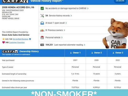 Used 2008 Honda Accord EX-L image 4