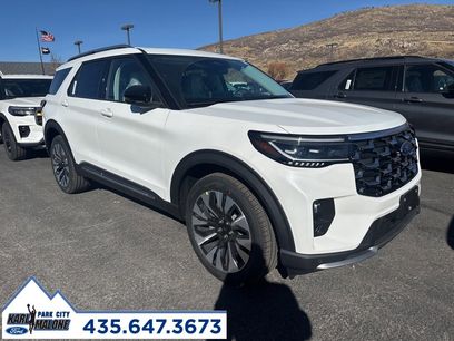 New 2026 Ford Explorer Platinum w/ LUX Leather Package