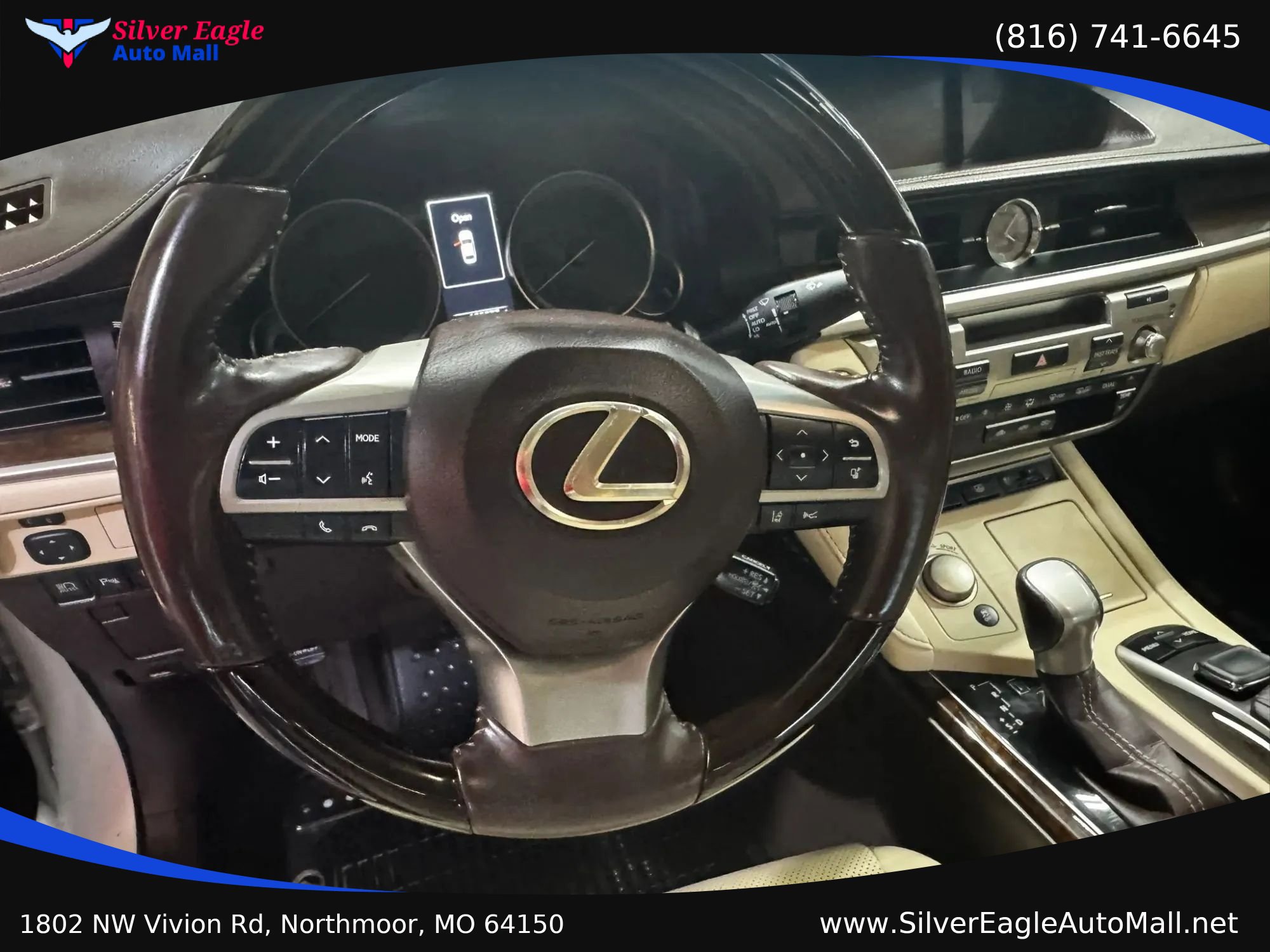 Used 2016 Lexus ES 350 w/ Luxury Package w/Wood Trim FWD image 15