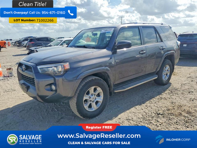 Used 2018 Toyota 4Runner SR5 RWD image 1
