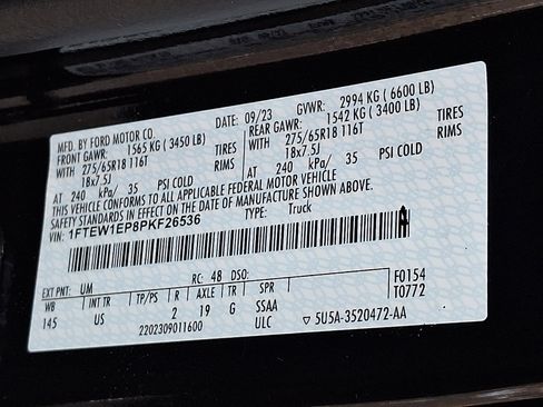 Certified 2023 Ford F150 XLT w/ Equipment Group 302A High image 26