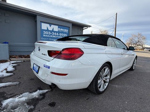 Used 2015 BMW 640i xDrive Convertible AWD/4WD image 6