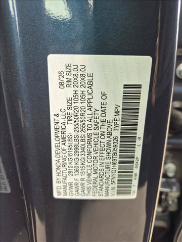 New 2026 Honda Pilot Elite image 17