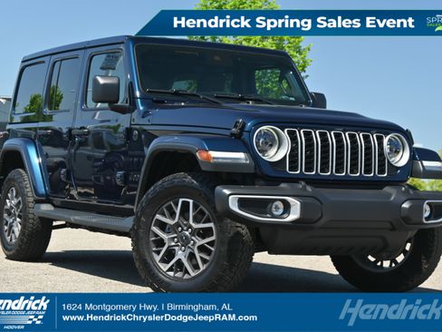 Used 2025 Jeep Wrangler Sahara w/ Safety Group image 1