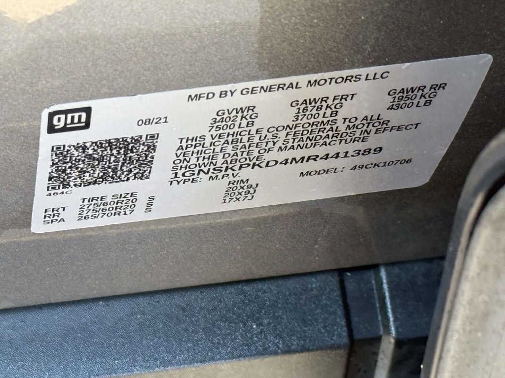 Used 2021 Chevrolet Tahoe Z71 AWD/4WD image 35