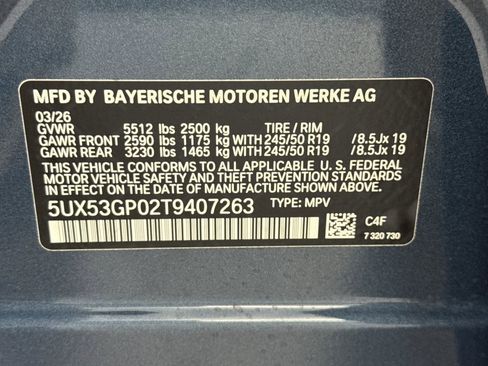 New 2026 BMW X3 xDrive30 w/ M Sport Package AWD/4WD image 21