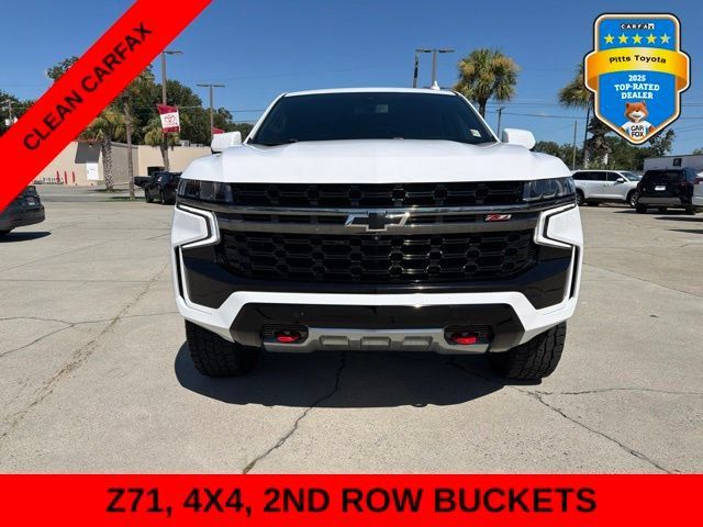 Used 2021 Chevrolet Tahoe Z71 w/ Luxury Package AWD/4WD image 2
