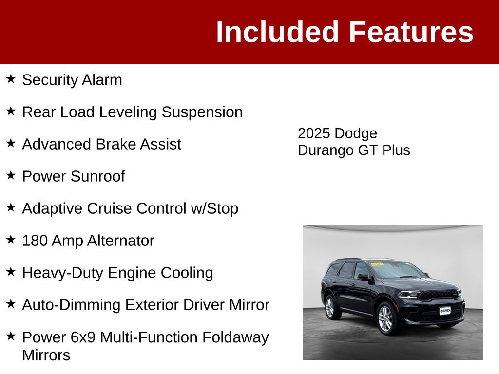 Used 2025 Dodge Durango GT AWD/4WD image 4