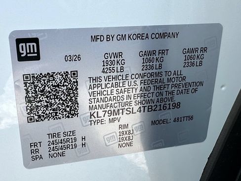 New 2026 Chevrolet TrailBlazer RS w/ Convenience Package FWD image 16