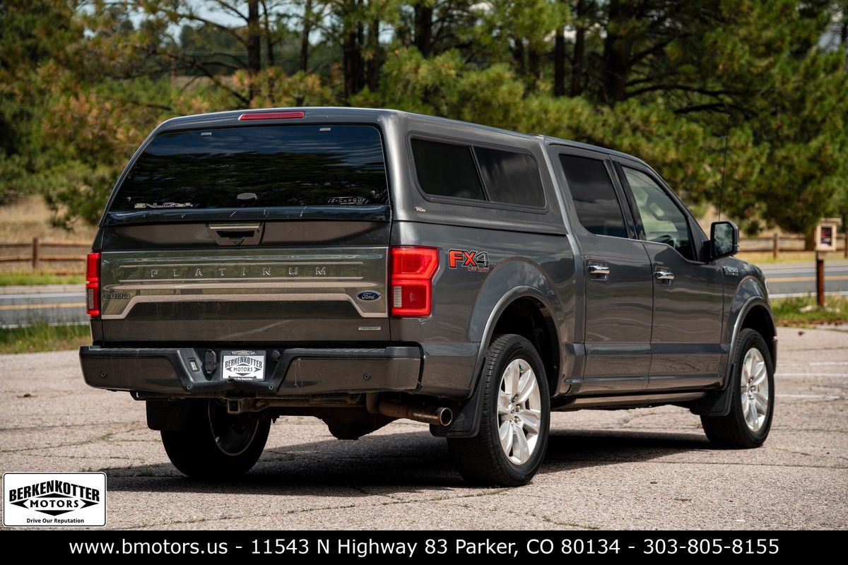Used 2018 Ford F150 Platinum w/ FX4 Off-Road Package AWD/4WD image 3
